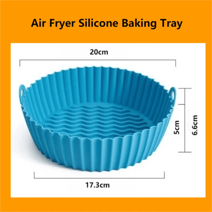 🎁New Year Hot Sale 50% OFF🎁Air Fryer Silicone Baking Tray🍟Buy 2 Get 1 Free&Free Shipping