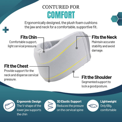 🔥Adjustable Neck Support Brace - Relieves Neck Pain and Spine Pressure🎁Buy 3 Pay 2