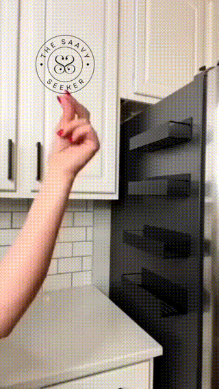 🔥Last day 50% OFF🔥Punch-free Magnetic Storage Rack Organize — Space-saving Kitchen Organizer