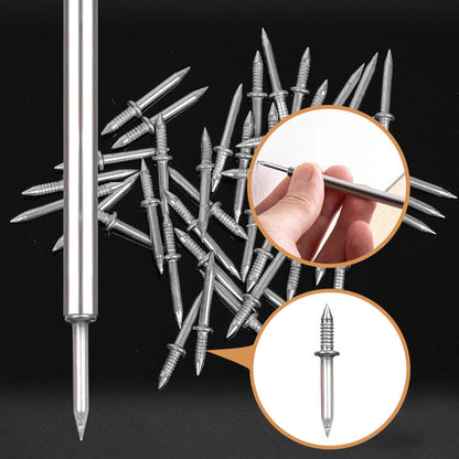 🔥Buy 50 Get 50 Free🔥Double-Head Skirting Thread Seamless Nail🛠️