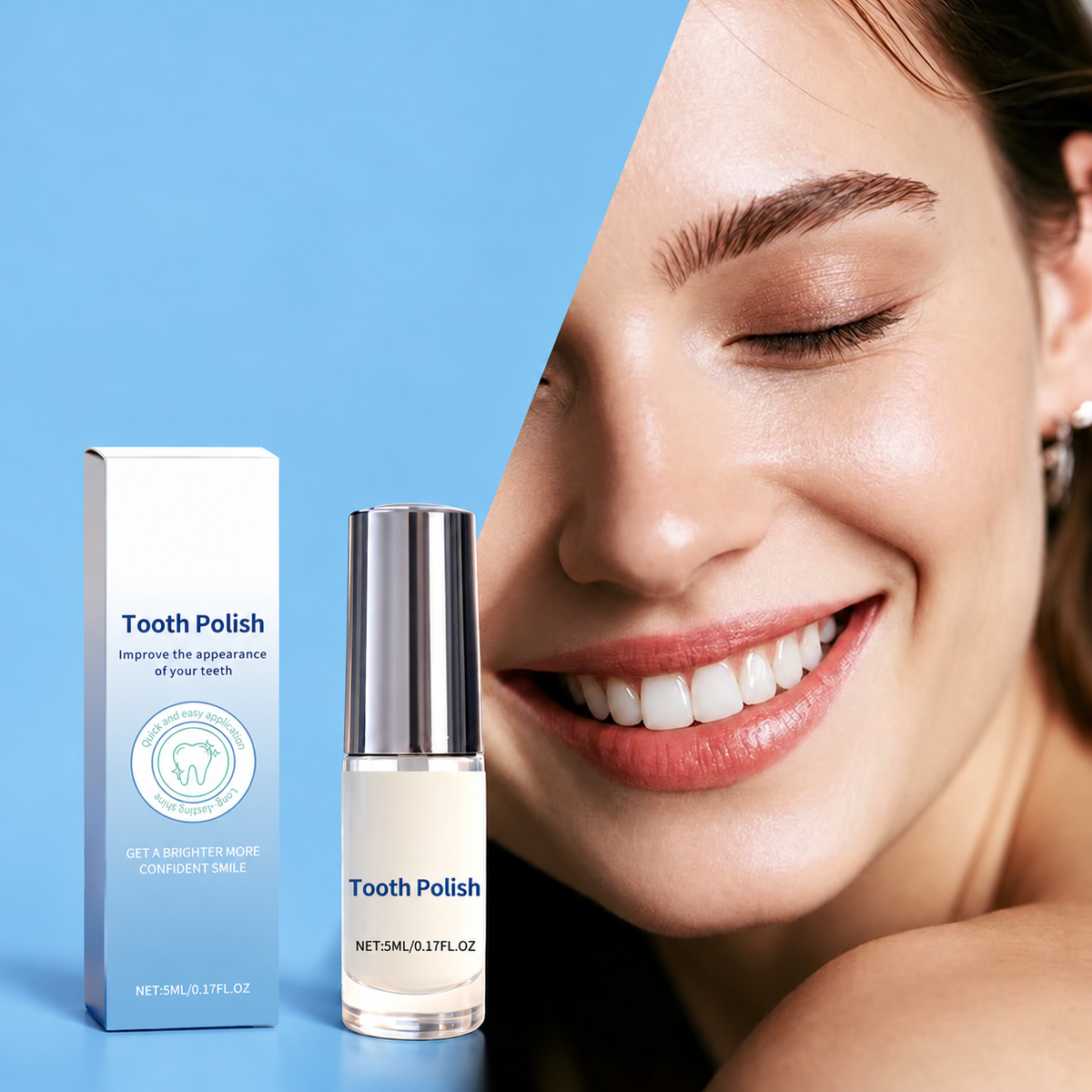 ⏰Limited-Time Sale - BUY 1 GET 1 FREE!!💝5ml Instant Whitening Tooth Paint