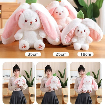 🐇Easter Promotion 49% OFF🍓Strawberry Bunny Transformed into Little Rabbit🎀Fruit Doll Plush Toy🐰
