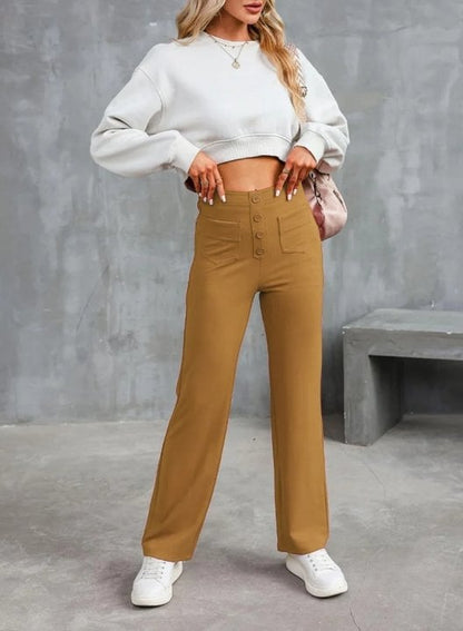 💖LAST DAY SALE 50% OFF🥰Women's Casual High Waist Stretch Pants
