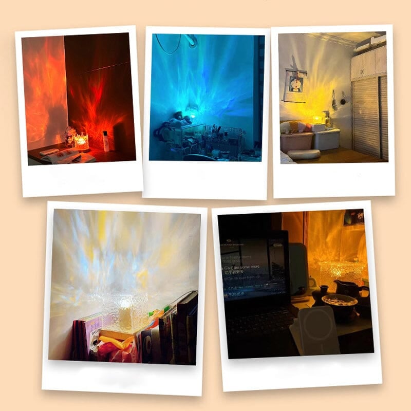🔥New Year Sale 49% OFF🎁Water Wave Dynamic Projection Atmosphere Lamp
