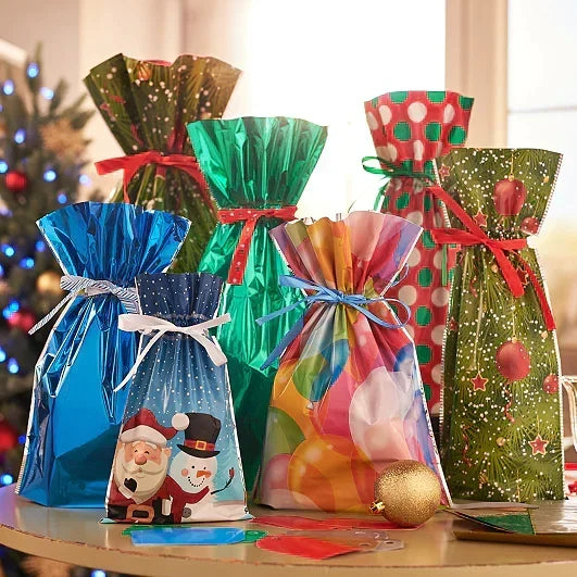 🏆50K+ SOLD! 🔥Christmas Sale 49% OFF🎅Drawstring Christmas Gift Bags (Biodegradable)🎁