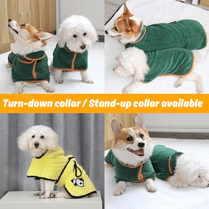 🔥Hot Sale 49% OFF🔥Super absorbent Pet Bathrobe