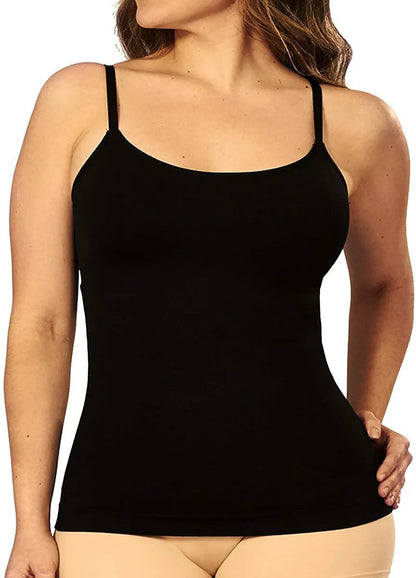 🔥NEW ARRIVAL 49% OFF - Shaper Scoop Neck Camisole🎁Buy 3 Pay 2