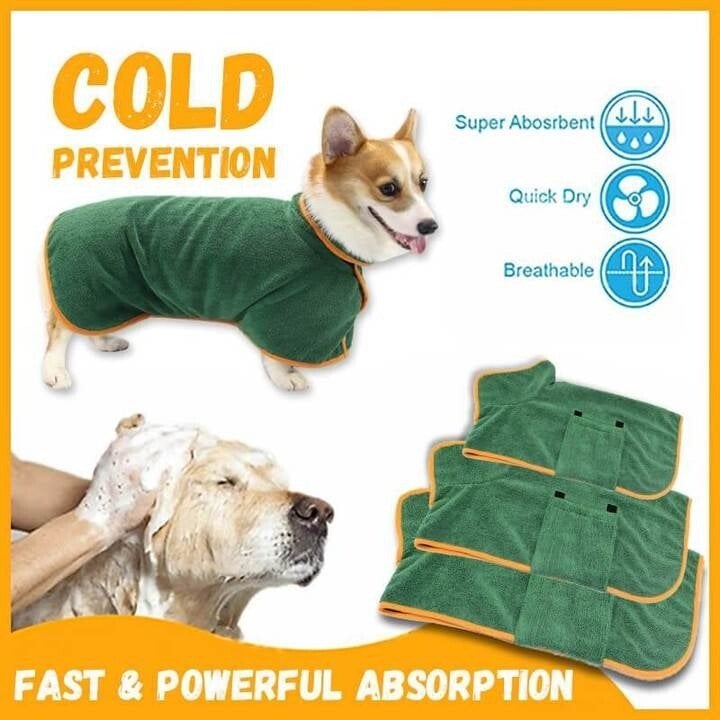 🔥Hot Sale 49% OFF🔥Super absorbent Pet Bathrobe
