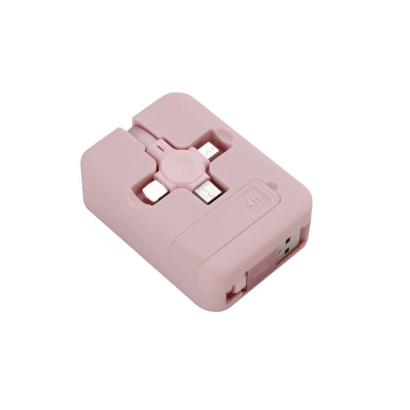 🔥New Year Sale 50% OFF🔥3 in 1 Data Line Fast Charging Line Storage Box⚡Buy 3 Pay 2