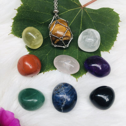 🔥Hot Sale 49% OFF - 2023 Crystal Stone Holder Necklace🎁