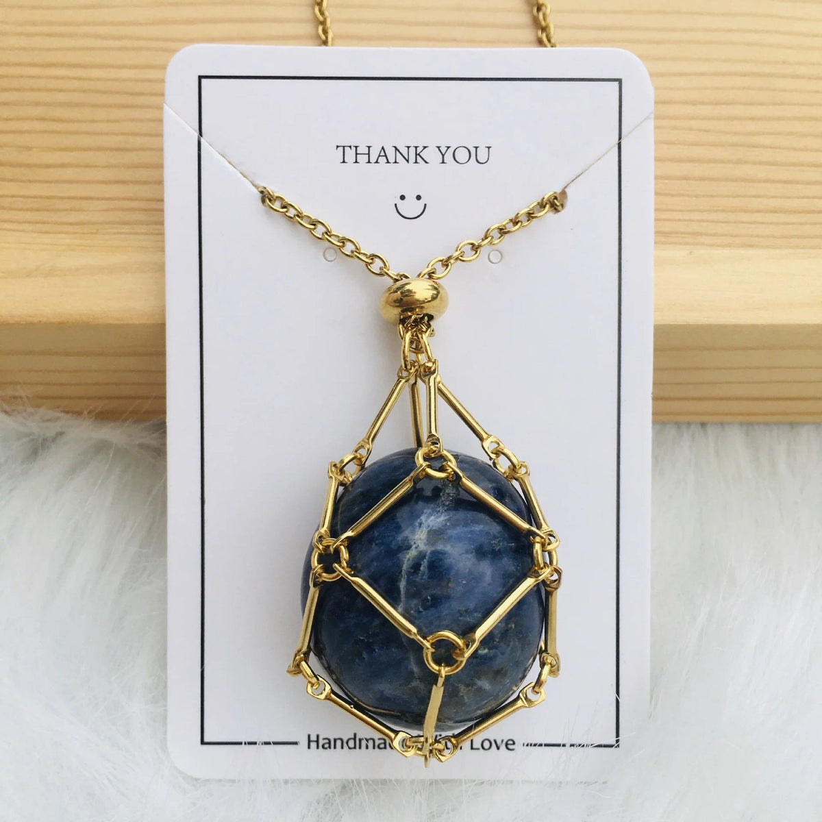 🔥Hot Sale 49% OFF - 2023 Crystal Stone Holder Necklace🎁