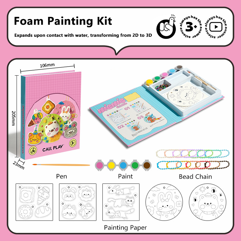 🎄Christmas Sale 49% OFF🎅Foam Texture Painting Kit