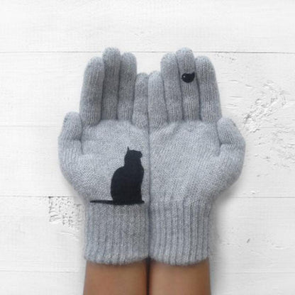 🎅Chrsitmas Sale 49% OFF🐱Cat Fan Cotton Gloves🎁Buy 3 Pairs Pay 2