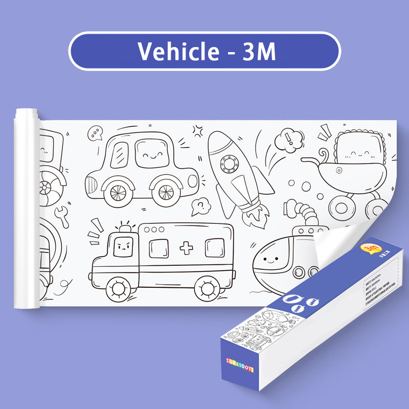 🎅Christmas Sale 49% OFF🎄Children's Drawing Roll🎁Buy 3 Pay 2