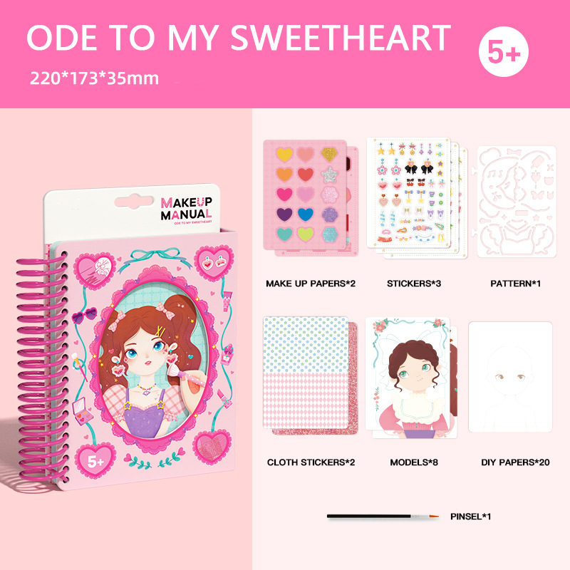 🔥Hot Sale 50% OFF💅Girls' Fav.💝Fantasy DIY Dress Up Sticker Book🎁Buy 2 Save 10%&Free Shipping