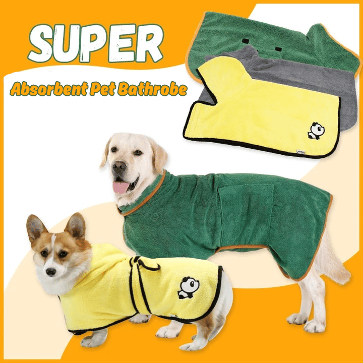 🔥Hot Sale 49% OFF🔥Super absorbent Pet Bathrobe