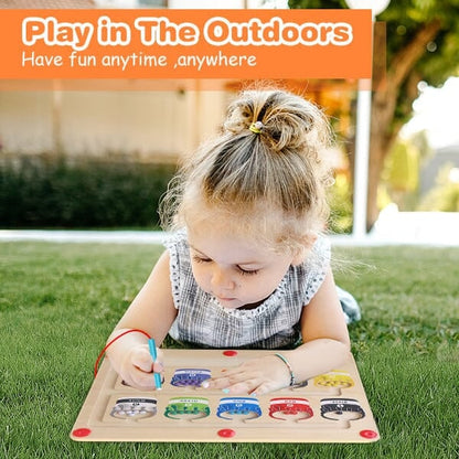 🔥Hot Sale 49% OFF - 2023 Newest Magnetic Colour and Number Maze🎁