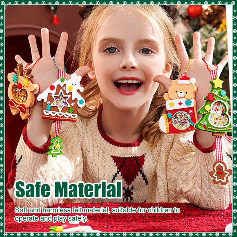 🎅Christmas Sale 49% OFF🎄Christmas Themed Felt Decoration DIY Material Package