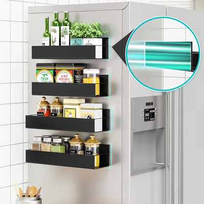 🔥Last day 50% OFF🔥Punch-free Magnetic Storage Rack Organize — Space-saving Kitchen Organizer
