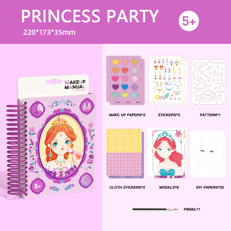 🔥Hot Sale 50% OFF💅Girls' Fav.💝Fantasy DIY Dress Up Sticker Book🎁Buy 2 Save 10%&Free Shipping