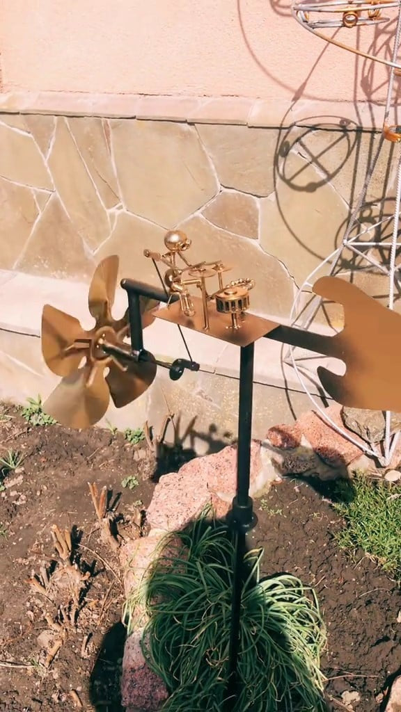 🔥Last Day 55% OFF🥁Handmade Metal Rock Band Windmill🎁