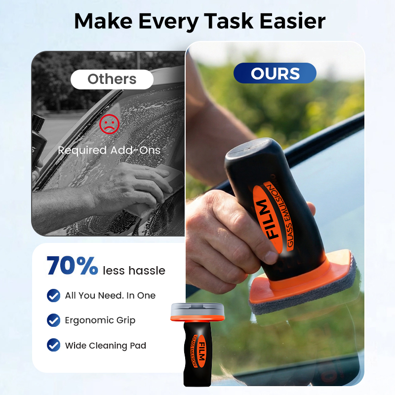 🔥Hot Sale 60% OFF!!⚡50K+ SOLD!🔥2026 Handheld Glass Oil-Film Remover