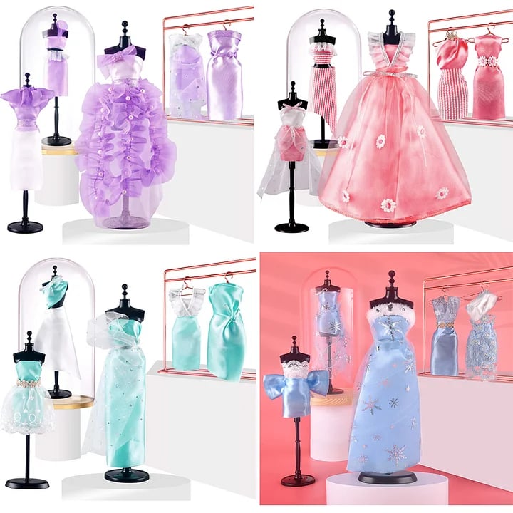 🎅Christmas Sale 49% OFF🎁Girls' Favourite💃Dress Design Craft Making Kit