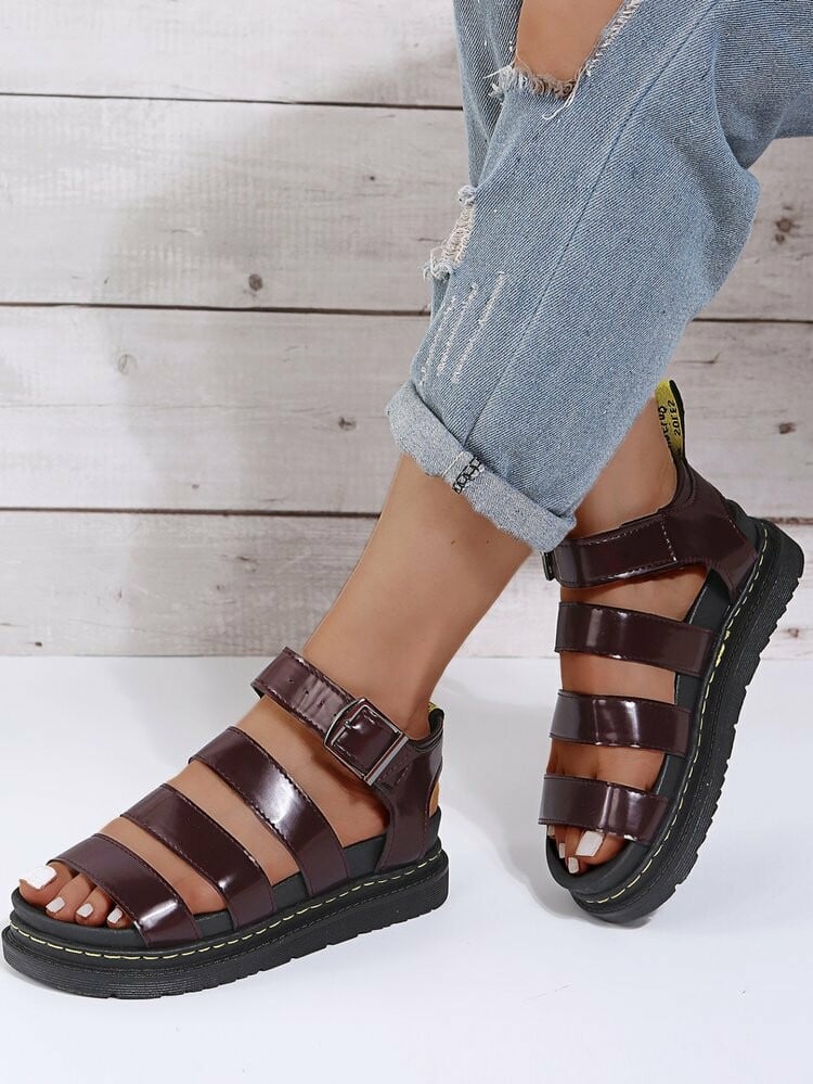 2021 Women's New Fashion Martin Sandals