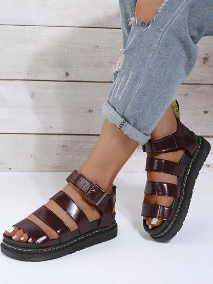 2021 Women's New Fashion Martin Sandals