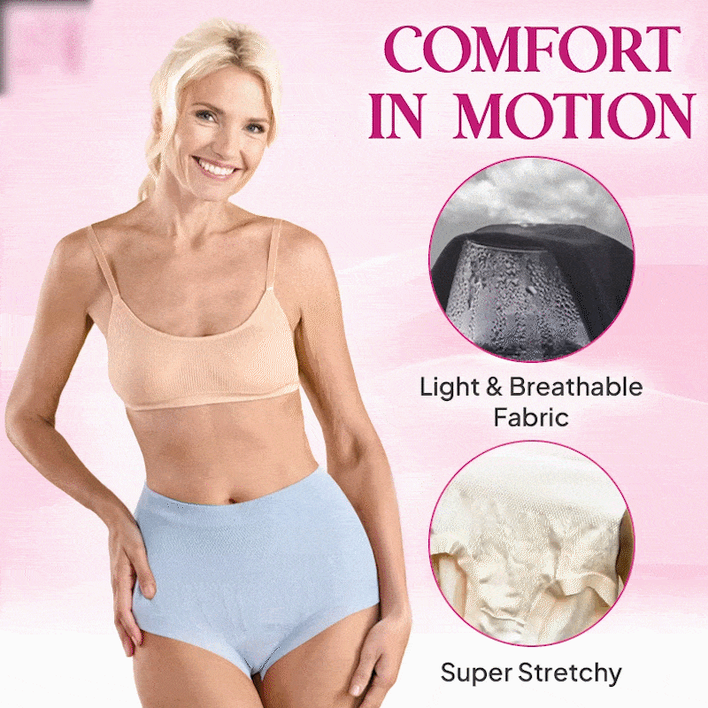 ⏰Limited Sale: Buy 1 Get 2 Free - JUST ￡2.99/PC!!🤩Leak-proof High-Waist Tummy-Control Butt-Lifting Panties💕