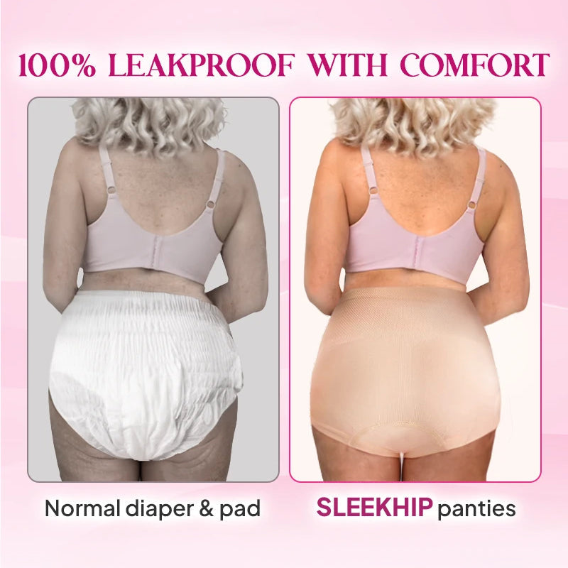 ⏰Limited Sale: Buy 1 Get 2 Free - JUST ￡2.99/PC!!🤩Leak-proof High-Waist Tummy-Control Butt-Lifting Panties💕