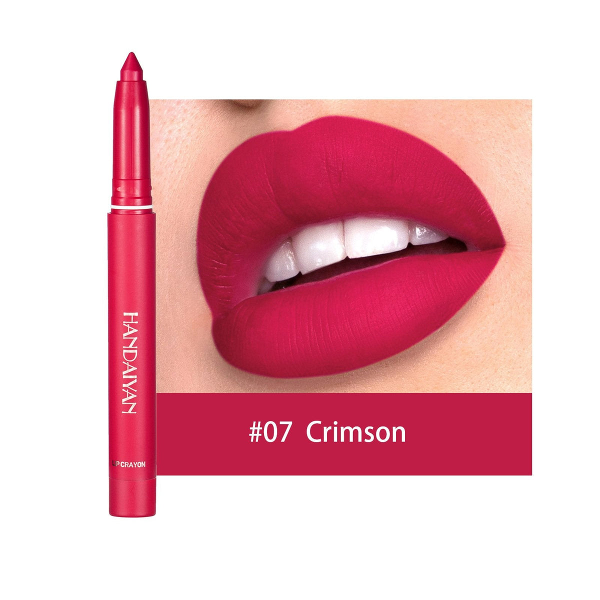 12 Colours Rotating Sharpenable Smudge-proof Matte Lipstick Pencils🎁Buy 2 Get Free Shipping