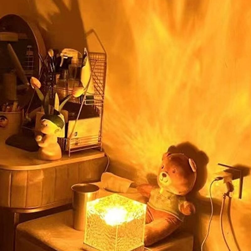 🔥New Year Sale 49% OFF🎁Water Wave Dynamic Projection Atmosphere Lamp