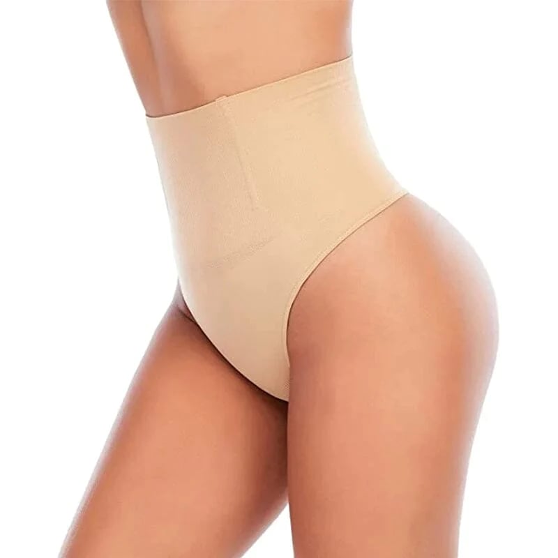 🔥Hot Sale 49% OFF - Seamless High Waist Tummy Control Thong🎁Buy 1 Get 1 Free