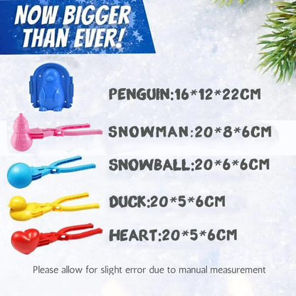 🔥New Year Sale 50% OFF🎁Endless Fun Snowball Kit