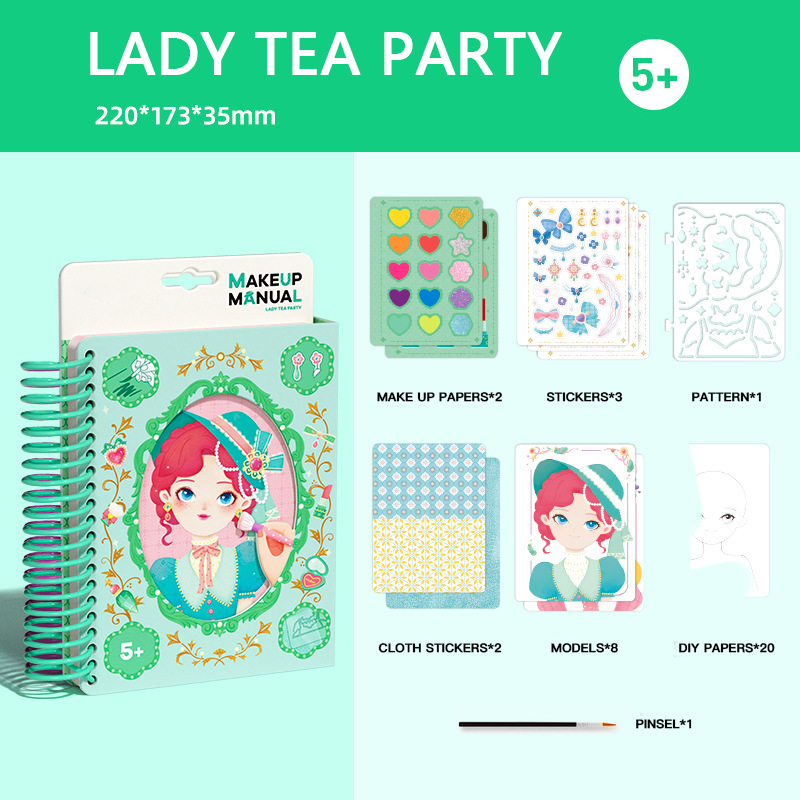 🔥Hot Sale 50% OFF💅Girls' Fav.💝Fantasy DIY Dress Up Sticker Book🎁Buy 2 Save 10%&Free Shipping