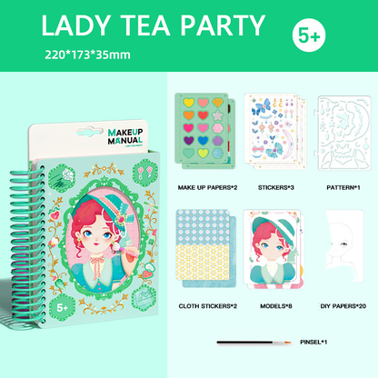 🔥Hot Sale 50% OFF💅Girls' Fav.💝Fantasy DIY Dress Up Sticker Book🎁Buy 2 Save 10%&Free Shipping