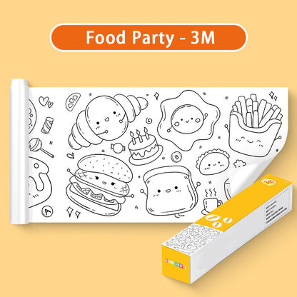 🎅Christmas Sale 49% OFF🎄Children's Drawing Roll🎁Buy 3 Pay 2