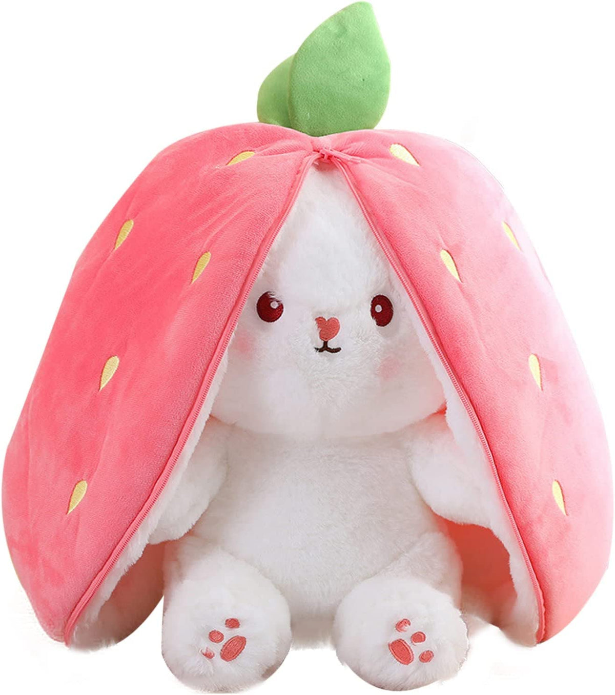 🐇Easter Promotion 49% OFF🍓Strawberry Bunny Transformed into Little Rabbit🎀Fruit Doll Plush Toy🐰