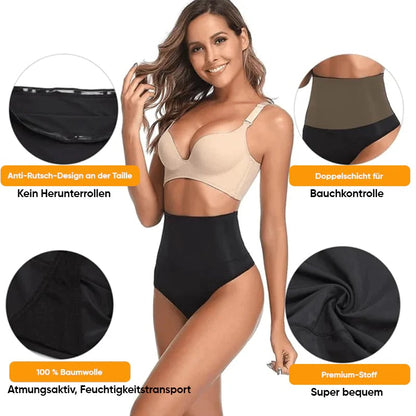 🔥Hot Sale 49% OFF - Seamless High Waist Tummy Control Thong🎁Buy 1 Get 1 Free