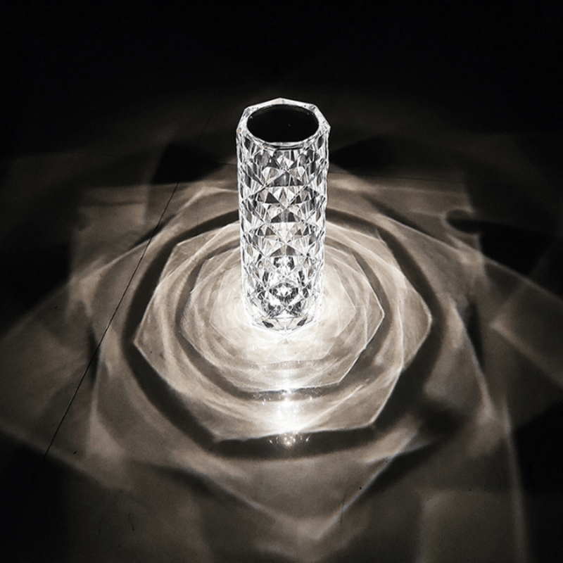 🔥Hot Sale 49% OFF💎16 Colours Rose Rays Crystal Diamond Table Lamp
