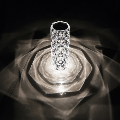🔥Hot Sale 49% OFF💎16 Colours Rose Rays Crystal Diamond Table Lamp