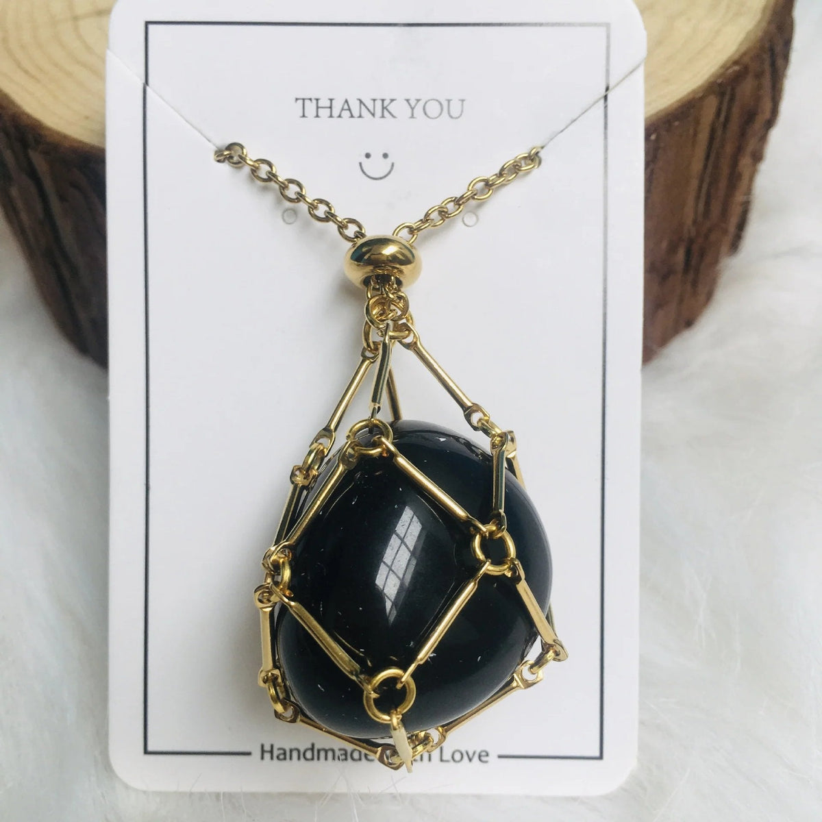 🔥Hot Sale 49% OFF - 2023 Crystal Stone Holder Necklace🎁