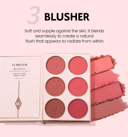 ⏳LAST DAY SALE 50% OFF!!🎁✨ Magic Makeup Book – All-in-One Cosmetic Palette with Eyeshadows, Blush, Highlighter & Lip Gloss | Perfect Christmas Gift for Her 🎄🇬🇧