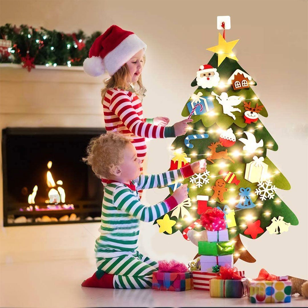 🎄Christmas Sale 49% OFF🎁DIY Felt Christmas Tree Set