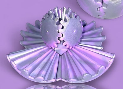 GearSphere - The Steampunk Whirling Wonder Fidget (Gear Ball)