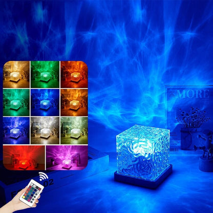 🔥New Year Sale 49% OFF🎁Water Wave Dynamic Projection Atmosphere Lamp