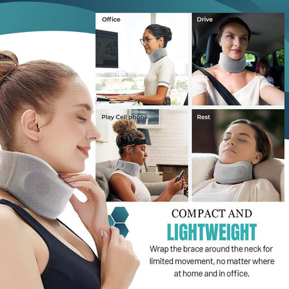 🔥Adjustable Neck Support Brace - Relieves Neck Pain and Spine Pressure🎁Buy 3 Pay 2