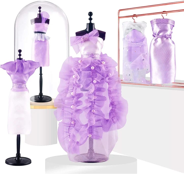 🎅Christmas Sale 49% OFF🎁Girls' Favourite💃Dress Design Craft Making Kit
