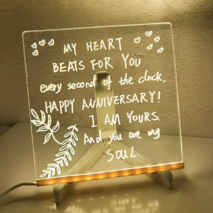 🎅Christmas Sale 49% OFF🎨LED Note Board🎁Buy 1 Get 7 Colour Pens For Free
